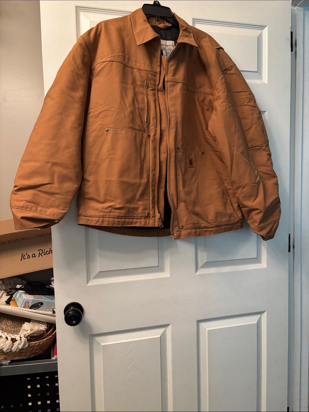 Carhartt lined coat